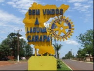 Entrada da Cidade, Laguna Carap